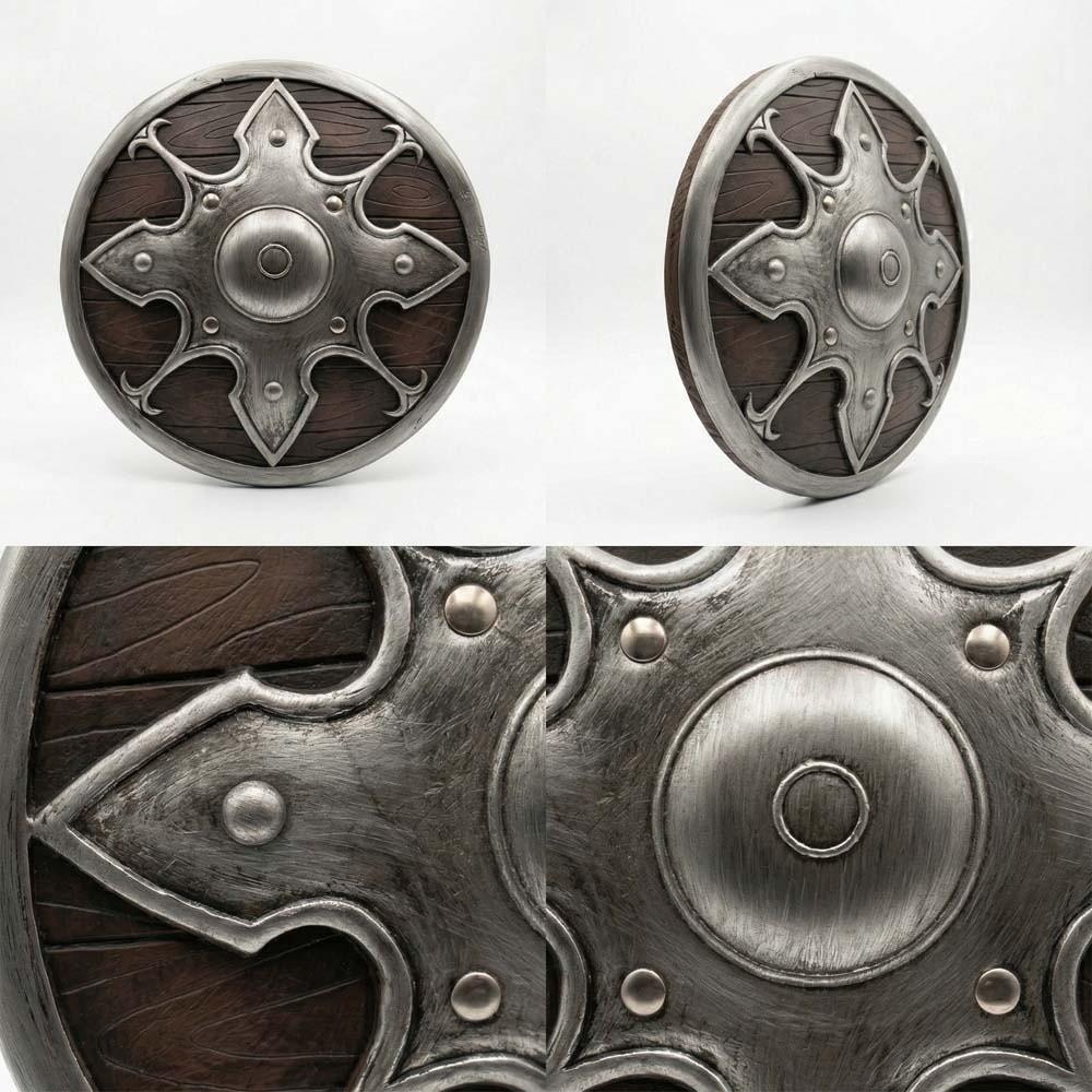 Lightweight Design Medieval Toy Props Halloween Shield Decor Costume Party Accessories