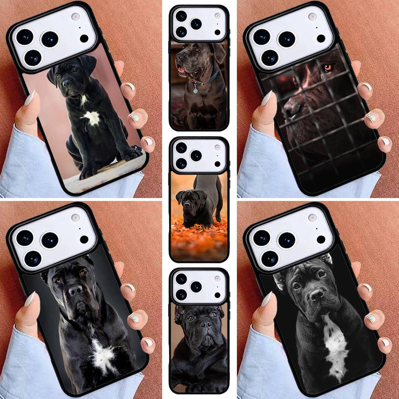 Чехол для телефона Кане Корсо Итальянский мастиф для iPhone 16e 15 14 13 12 17 Pro Max Plus Air 17pro Обложка Coque