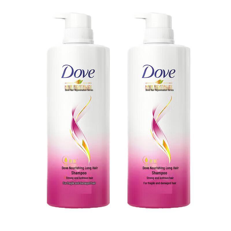 Dove Nourishing & Revitalizing Shampoo Twin Pack