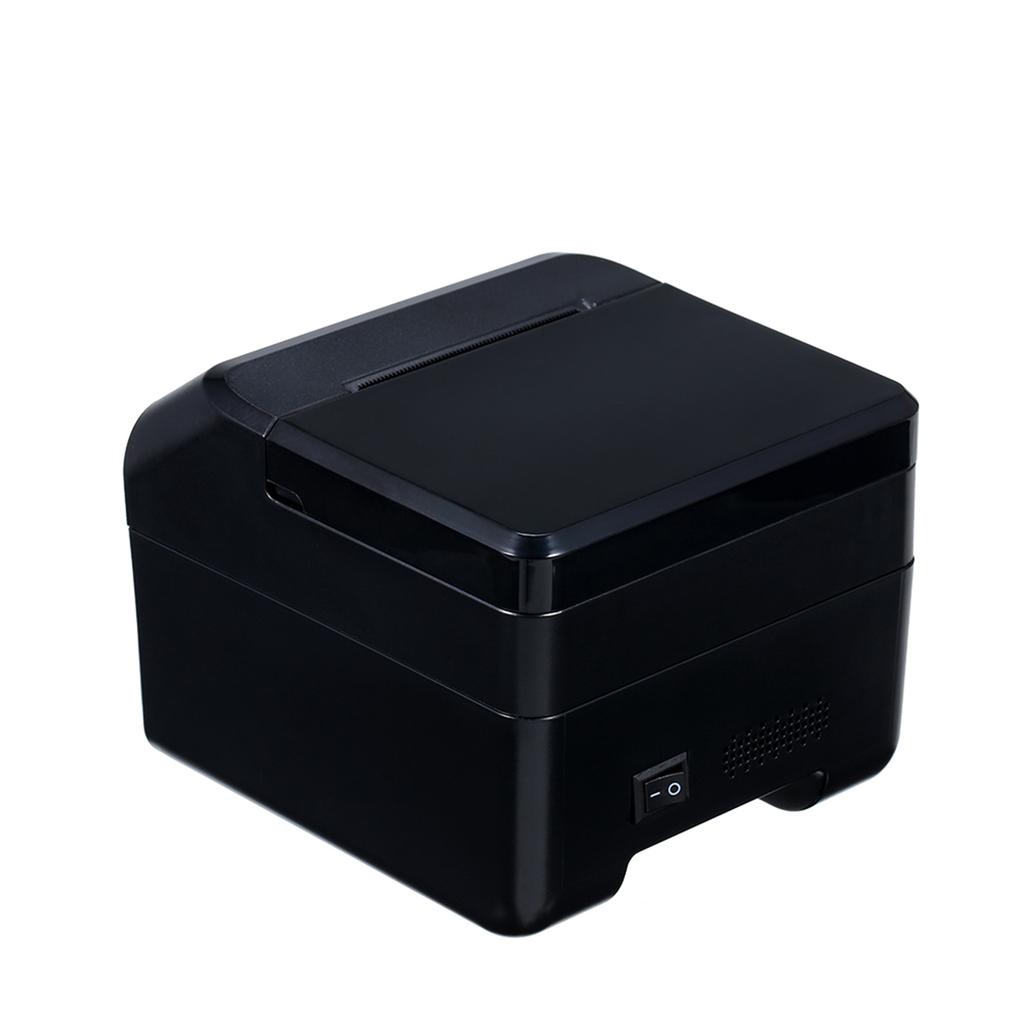 USB-принтер Термопринтер чеков Принтер наклеек с QR-кодом Самоклеящийся принтер 58 мм Вилка UK