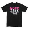 Группа Nofx Футболка Полный размер до 5XL Черная 100% Хлопок 100% Хлопковая футболка Мужские футболки Топ