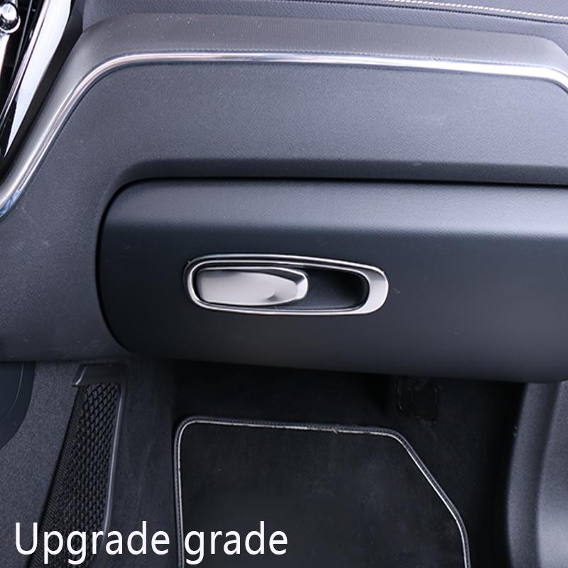 Подходит для Volvo XC60 2018, ящик для хранения второго пилота, перчаточный ящик, переключатель, декоративная рамка автомобиля