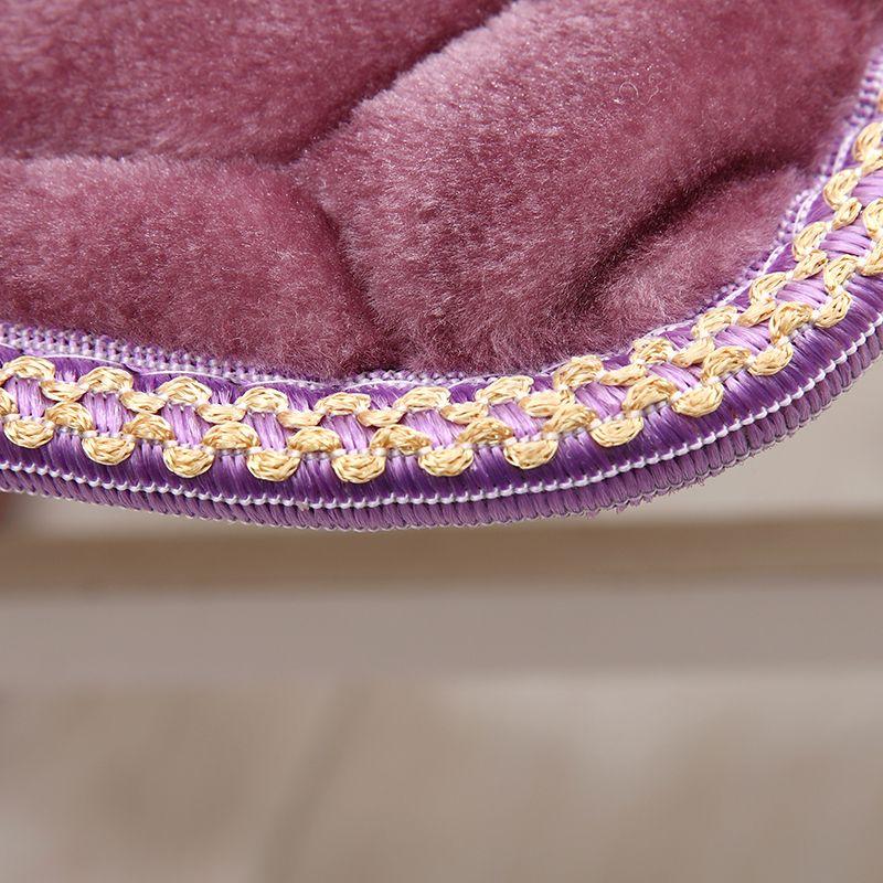 Нескользящие Плюшевые Толстые Подушки для Сохранения Тепла Подушки для Толстых Стульев в Классе Подушки для Диванов в Ресторане Подушки для Сидения