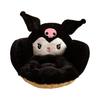 Cute Plush Chair Cushion Lazy Sofa Backrest Integrated