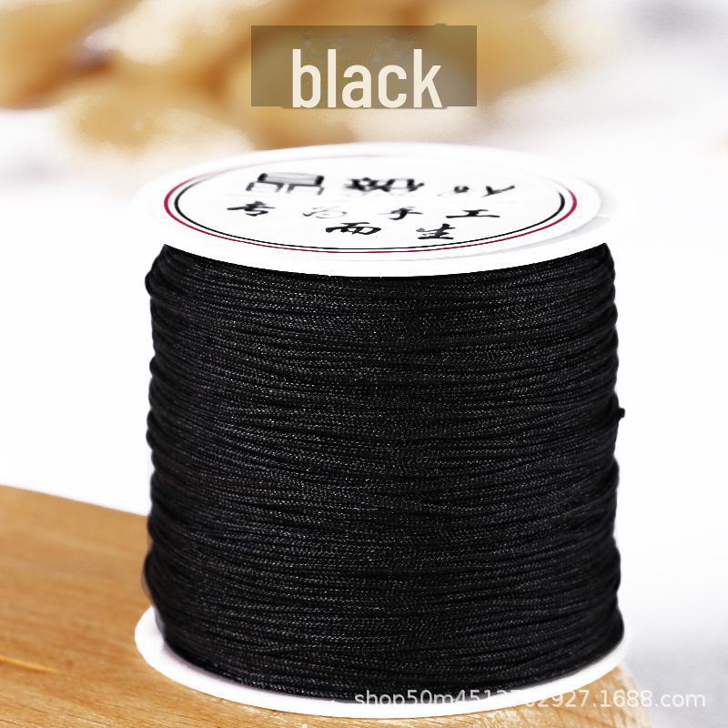 Тайваньская нефритовая линия №. 72: 50 м веревка для плетения украшений и бисера своими руками