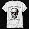 Пародия на хирурга-ортопеда, Доктор-ортопед, Футболка Game of Bones 435