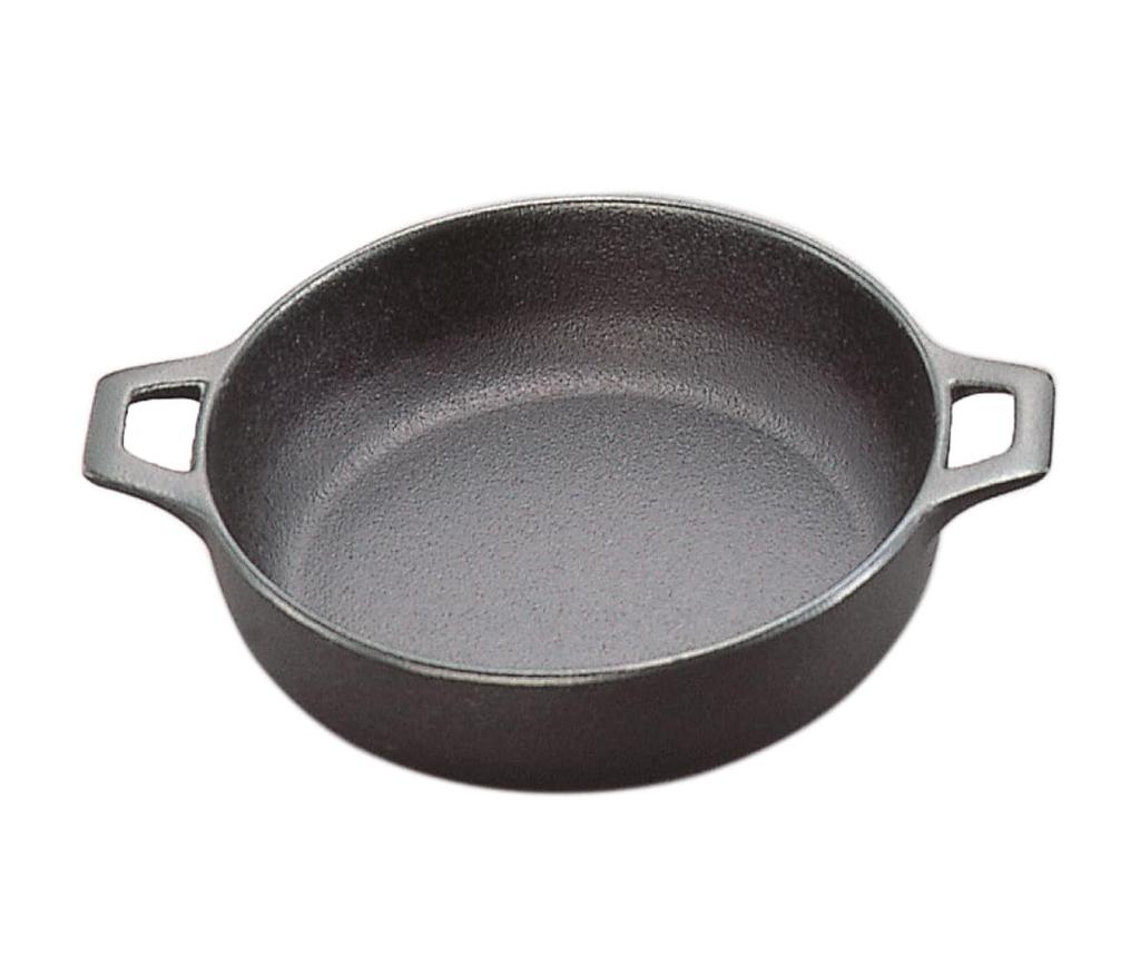 Castle Enterprise Asahi Iwate Prefecture Traditional Craftsmanship Nanbu Ironware Sukiyaki Pot 15 (Gas and IH Compatible) Commercial Use