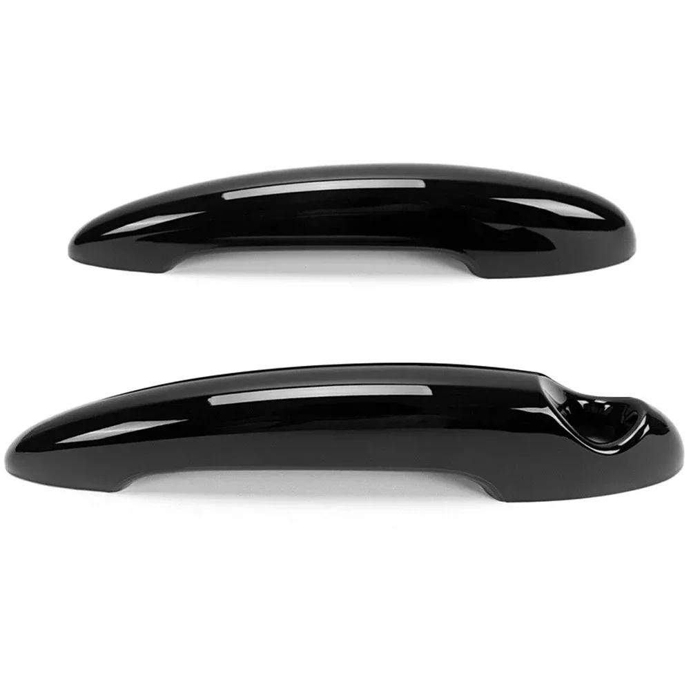 Instantly Elevate Your For MINI's Look with Glossy Black Door Handle Covers For Cooper S R50 R52 R55 R56 R59 R61