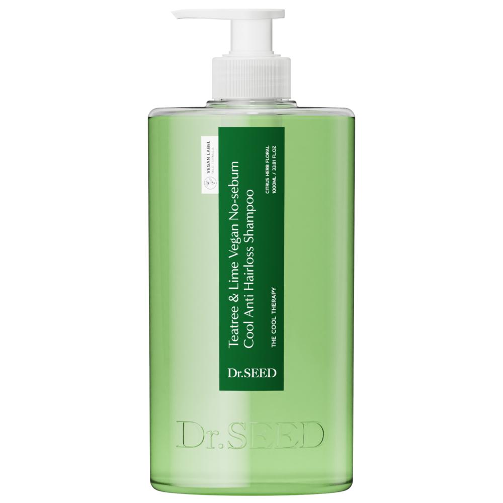 Dr. Seed Tea Tree & Lime Vegan Oily Hair Care Cooling Anti-hair Loss Shampoo 1L 1 pcs