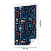 Colorful Animals Wallpaper for Living Room and Bedroom 50x1000