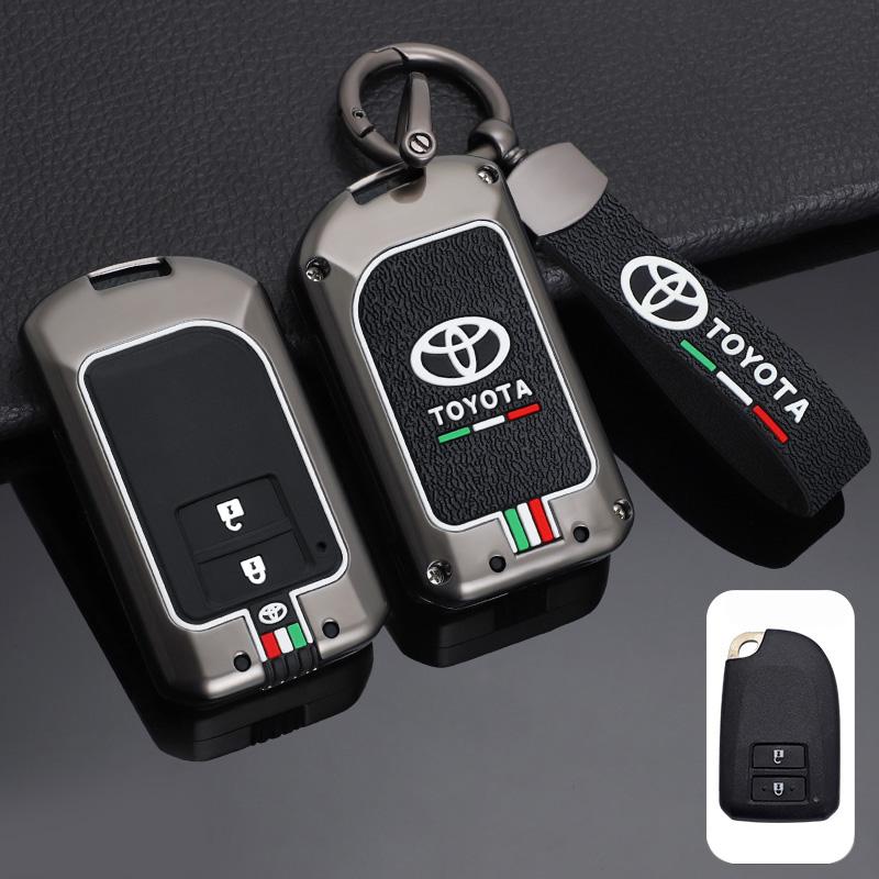 2026 Hot For Toyota Hub Caps Car Remote Key Case Cover Shell for Toyota Auris Corolla Reiz Avensis Verso Yaris Aygo Rav4 Scion T