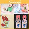 Для iPhone 5 5s 6 6plus Zootopia Джуди Хоппс Ник Уайлд Силиконовый чехол для телефона с прочным дизайном для детей и подростков