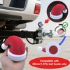 Christmas Hat Trailer Cap Trailer Hitch Ball Cover Protective Trailer Cap Decoration Christmas Gift for Car Fans