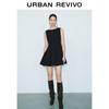 UR Французское Современное Маленькое Черное Платье