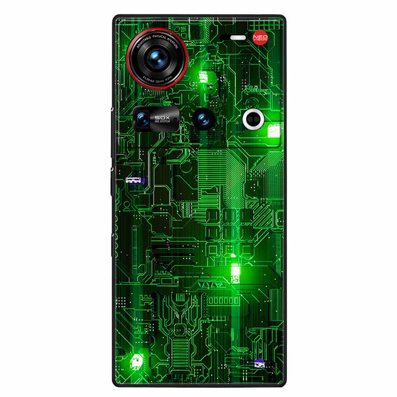 Для ZTE Nubia Z70 Ultra 5G Чехол 6.85'' Черный Силиконовый ТПУ Мягкий Чехол для Телефона для Nubia Z70 Ultra Защитные Задние Крышки Z 70 Ultra