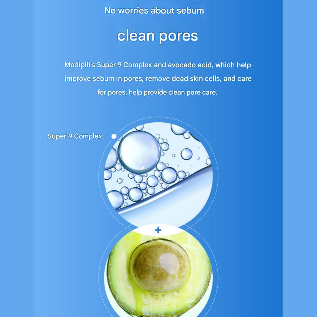 MediPeel Extra Super 9 Plus 2.0 Очищающее средство для кожи сальных желез 50 мл