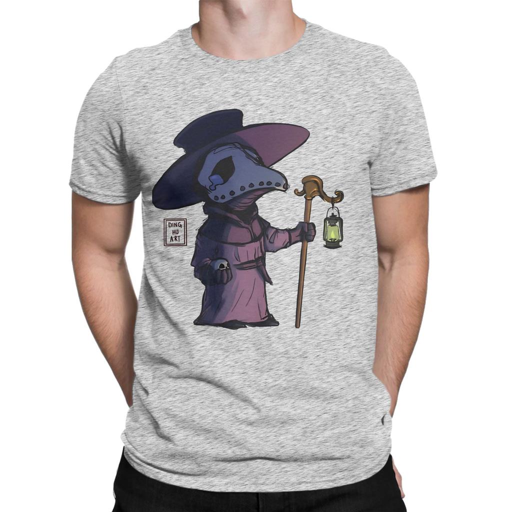 Cute Sad Plague Doctor Funny 100 Cotton Tshirt Depeche Band Mode Tees Tops For Unisex