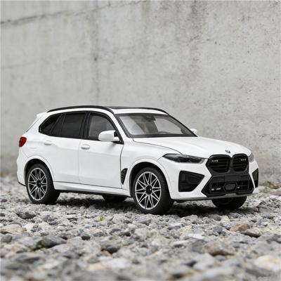 1:24 BMW X5M X5 Внедорожник Легкосплавный Люксовый Модель Автомобиля Литье под Давлением Металл Внедорожники Модель Автомобиля Симуляция Звука и Света Детская Игрушка Подарок