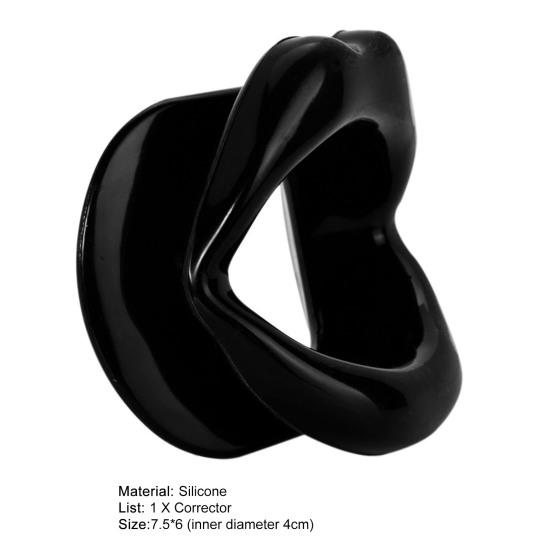 Гибкий корректор для губ, эргономичный дизайн, гладкий, предотвращает провисание кожи, тренажер для рта, инструменты для ухода