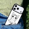 Cute Cat Animal Phone Case Cover for IPhone 11 12 13 14 15 16e 17 Pro Max Coque for IPhone 17 Air