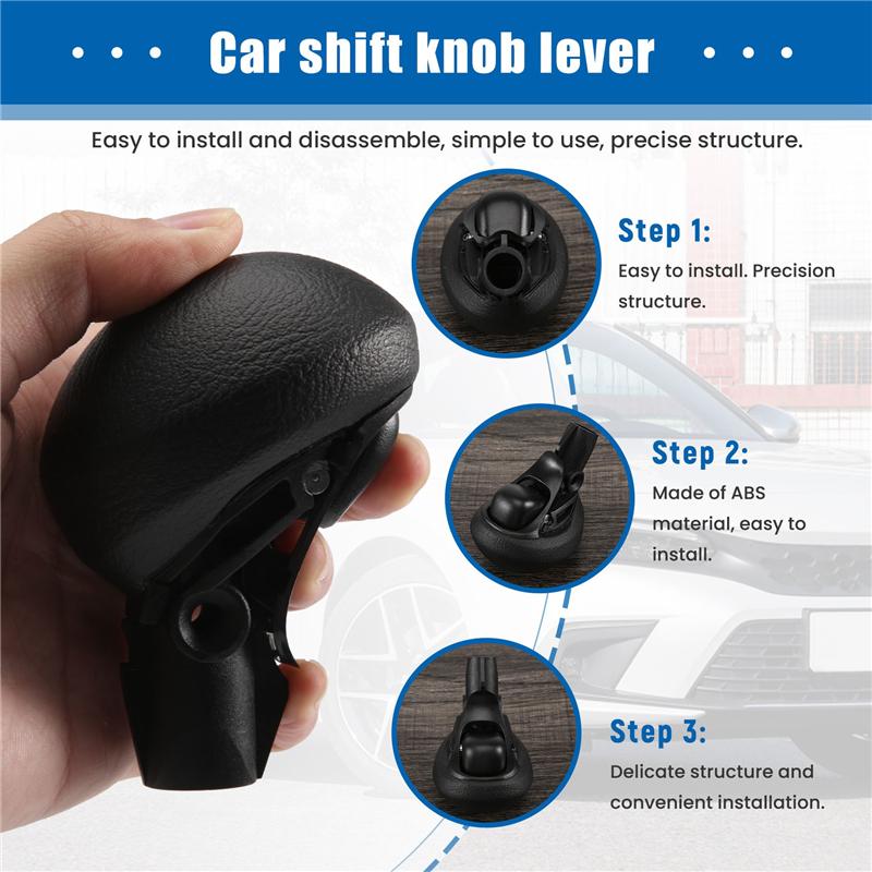 M63K-54130-SNA-A81 Car Gear Shift Knob Head Lever ABS For Honda Civic 2006 2007 2008 2009 2010 2011 Accessories