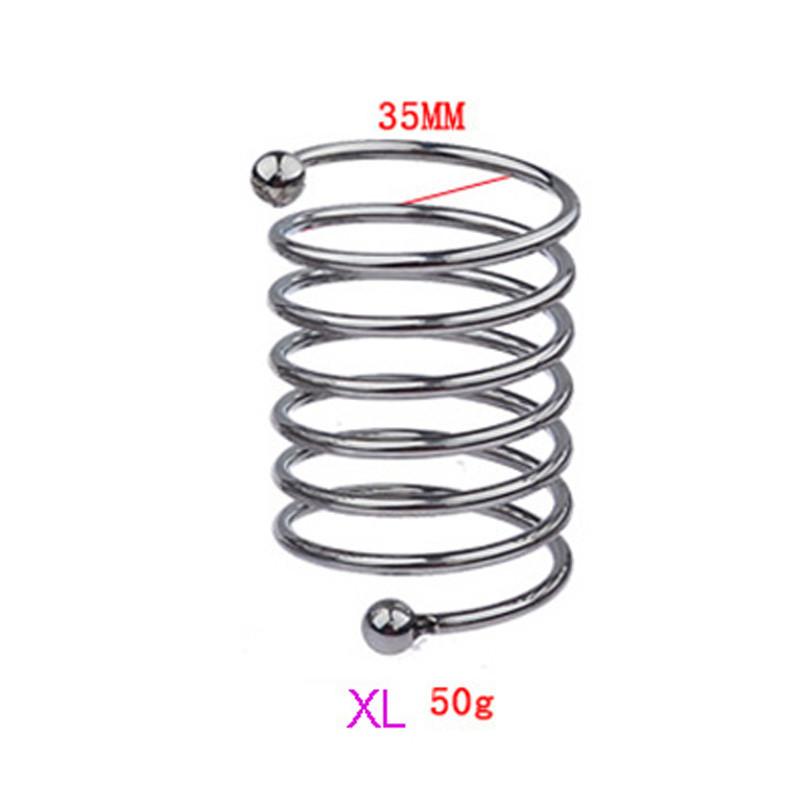 Male Ring Penis Ejaculation Delay Stainless Steel Penis Dildo Ring Cock Rings Woman Vaginal Dilator Speculum Glans Stimulator