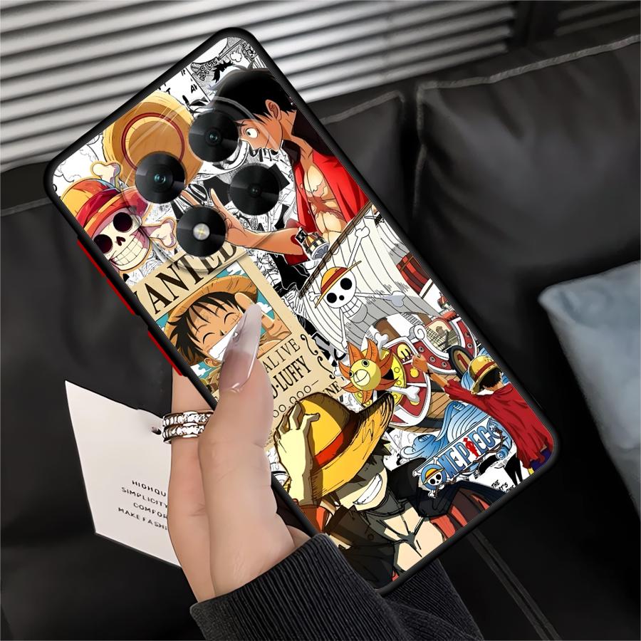 Back Phone Cover Case for Xiaomi Redmi 12C 13C 14C K40 Pro 10 A4 A1 A2 Plus 9 One Piece Captain Luffy