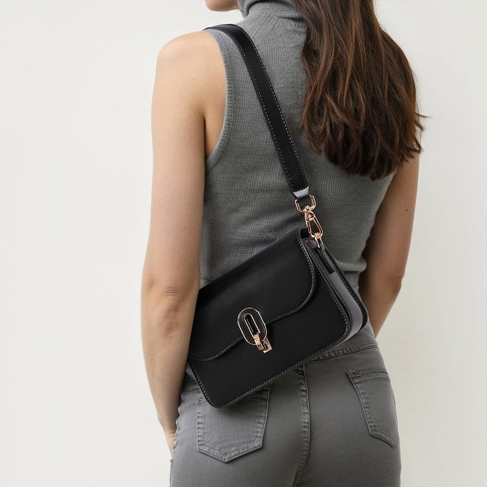 Сумки Осень и Зима Женские Премиум Класса Нишевые Сумки-Конверты Повседневные Универсальные Сумки Под Мышку Натуральная Кожа Женские Сумки Сумки из Гуанчжоу