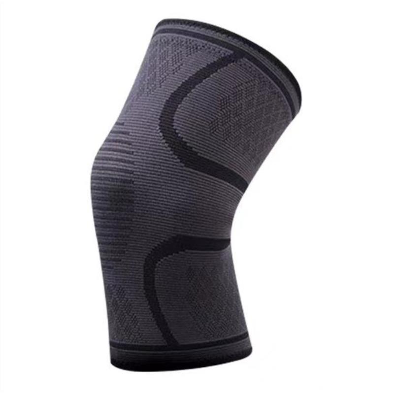 Knitted Sports Knee Pads Running Basketball Cycling Fitness Non Slip Men's and Women's Breathable Warm Nylon Knee Pads