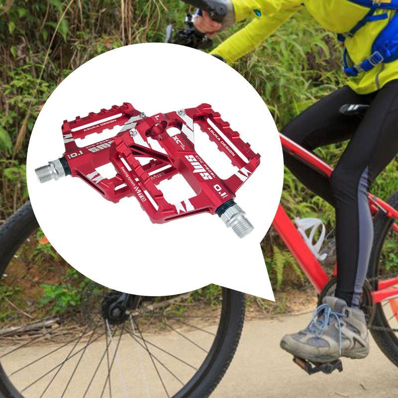 Road Bike Pedals Nonslip Pedal Bicycle Pedals MTB Mountain Magnesium Alloy Ultralight Cycling Pedal Bicycle Parts