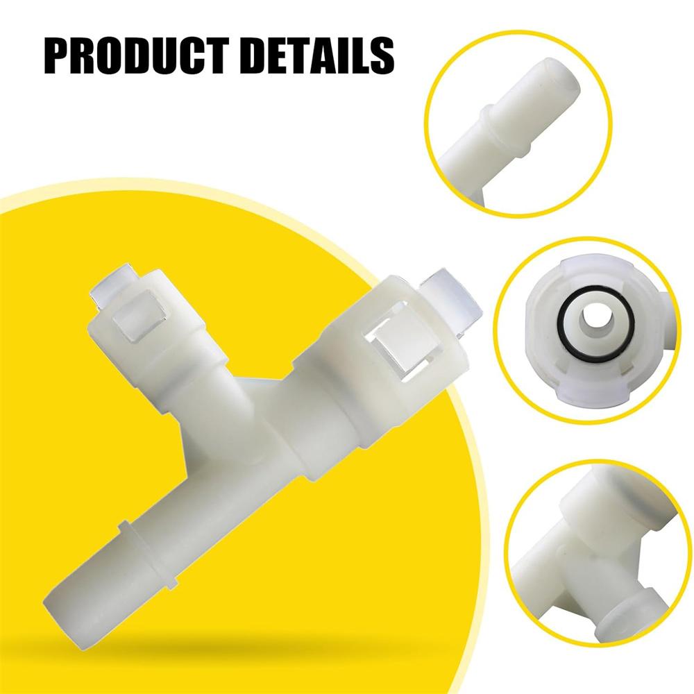 2x тройник для впускного шланга отопителя HVAC 15055343 для Chevrolet Suburban Tahoe