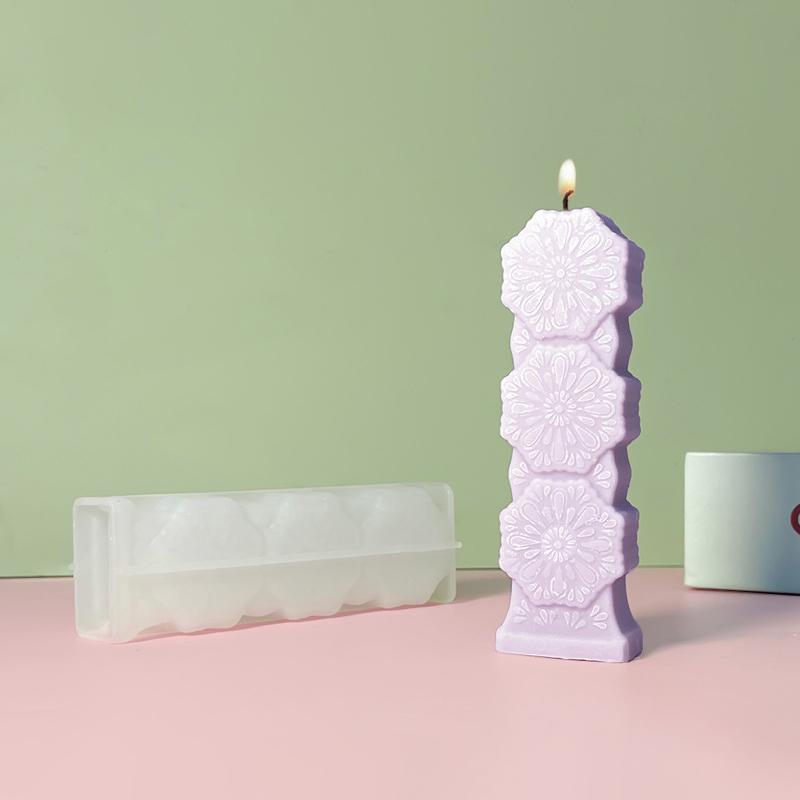 Abstract Art Gifts Craft Romantic Aromatherapy Candle Mold Decorative Multiple Styles Ornament Silicone DIY Accessories