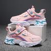 Kids Casual Pink Girls Boys Shoe Outdoor Comfortable Running Shoes Sneakers Breathable Student's Children Boys Sport Walking Footwear