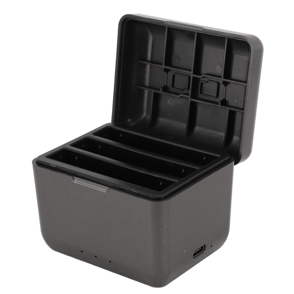 Хаб для зарядки аккумуляторов для экшн-камеры X4, 3-канальная станция для зарядки аккумуляторов с кабелем USB Type-C