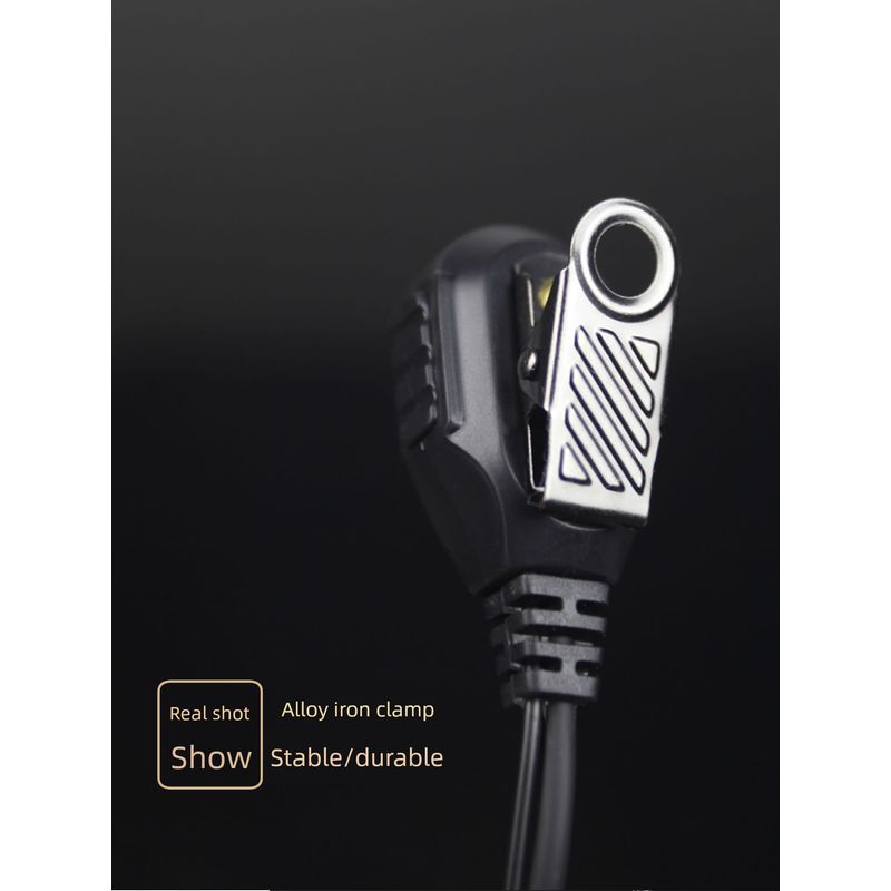Applicable to Xiaomi Intercom Earpiece Wired Ear-Mounted 1S/2S/Lite/3 Dedicated Public Network Walkie-Talkie Neutral
