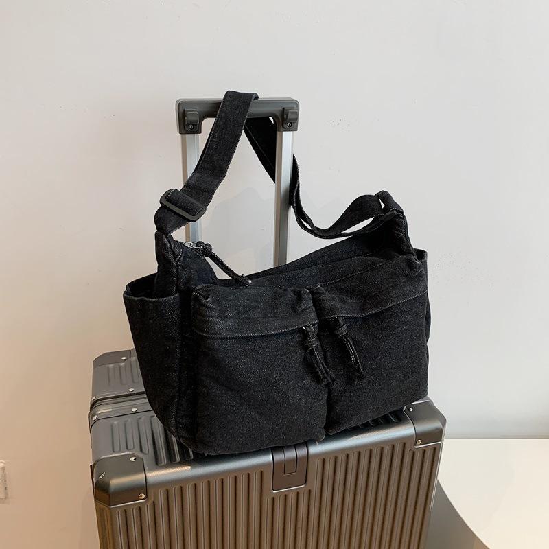 Модный тренд 2025 года сумка большой вместимости осенне-зимняя новая сумка-тоут повседневная текстурная женская сумка через плечо