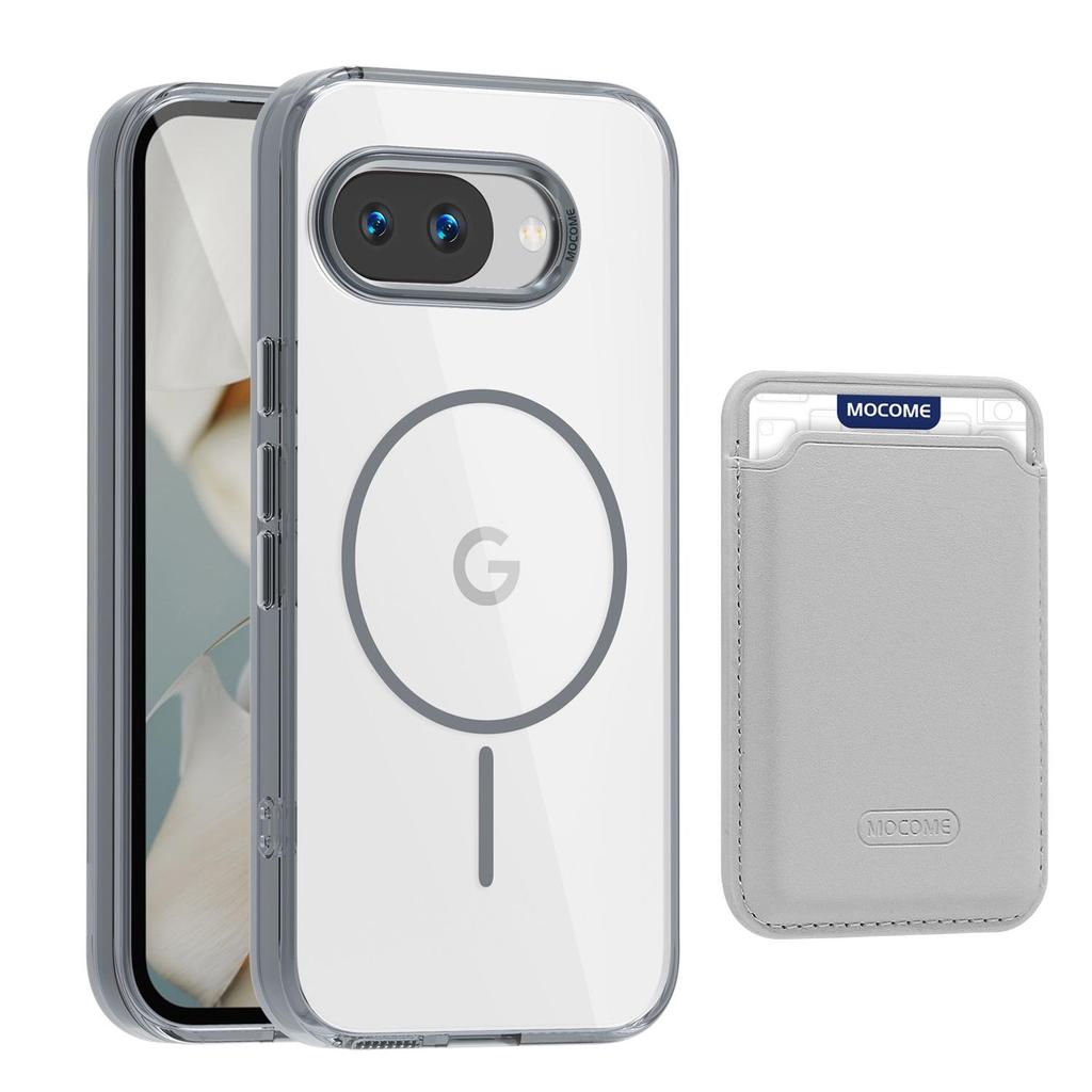 Прозрачный магнитный держатель для карт Star Shield для Google Pixel 10 Pro XL и Pixel 9A - Защита от падений