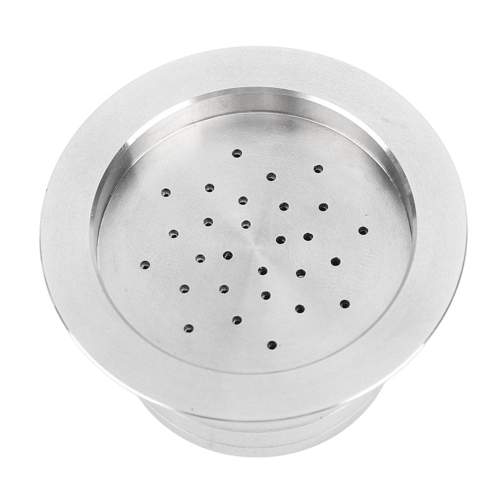 Многоразовая кофейная капсула из нержавеющей стали 304, заправляемый кофейный фильтр с кисточкой и ложкой для KF