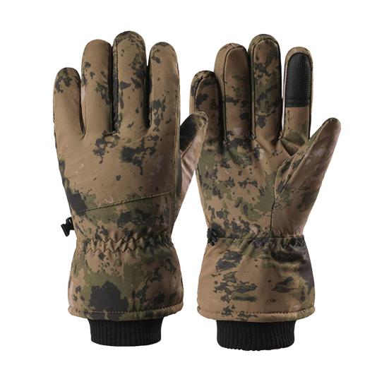 Зимние термоперчатки для женщин и мужчин, теплые ветрозащитные перчатки для активного отдыха с сенсорными пальцами для холода