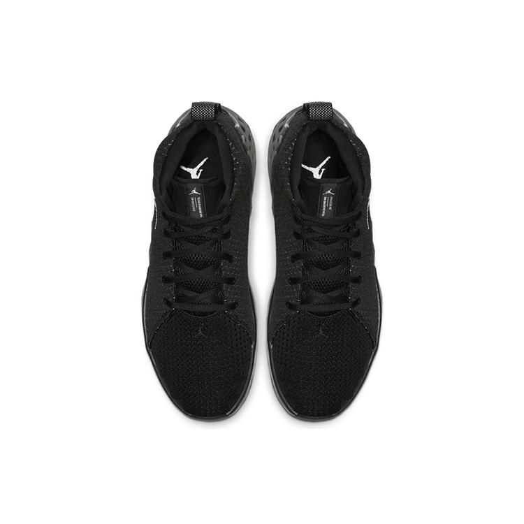 Air Jordan Jumpman Diamond Mid PF 'Black Metallic Silver' (Unisex) Black / Metallic Silver Basketball Shoes CI1205 002