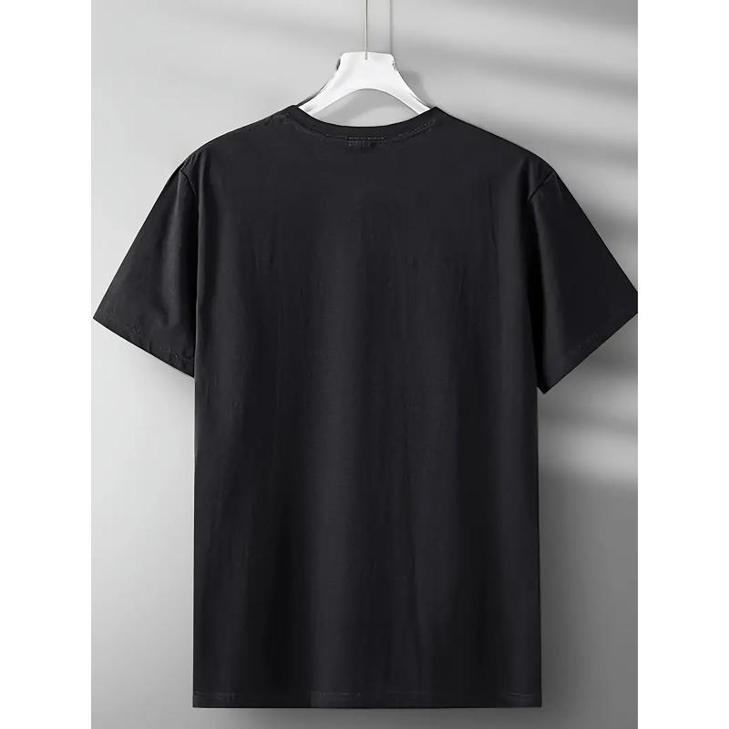 Европейские размеры Мужская футболка Величественный Лев с НЛО на Фоне Заката | Фэнтези Дикий Дизайн | Великолепный Топ с Заявлением о Животном