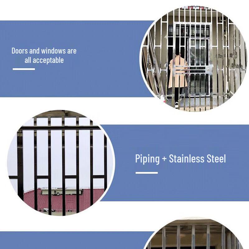 Caijing FDC-08 Stainless Steel Security Window Grille