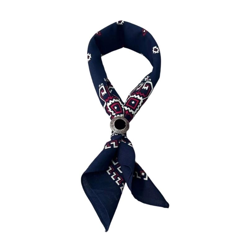 Stylish Ethnic Bandanas for Hip Hop Enthusiasts Breathable Square Scarf and Headwear Unisex Hair Accessory for Women