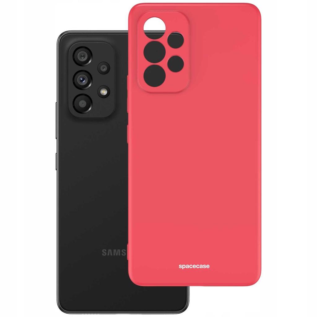Sc Silicone Case Galaxy A53 5G Red
