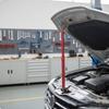 2 шт. Стойка-поддержка двери автомобиля Легко установить Держатель-штанга Регулируемая длина Телескопическая