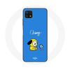 Case for Samsung Galaxy A22 5G Bangtan BTS BT21 Chimmy Jimin Blue Background