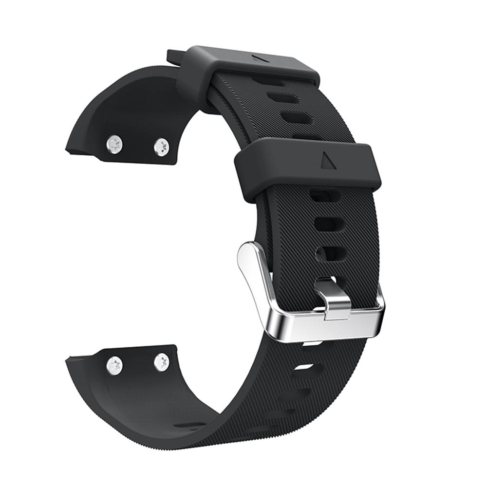 For Garmin Forerunner 35 Silicone Watch Band Pin Buckle Wrist Strap