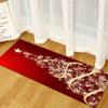 Christmas Porch Entrance Mat Kitchen Absorbent Strip Bathroom Non-Slip Mat Bedroom Living Room Carpet Floor Mat