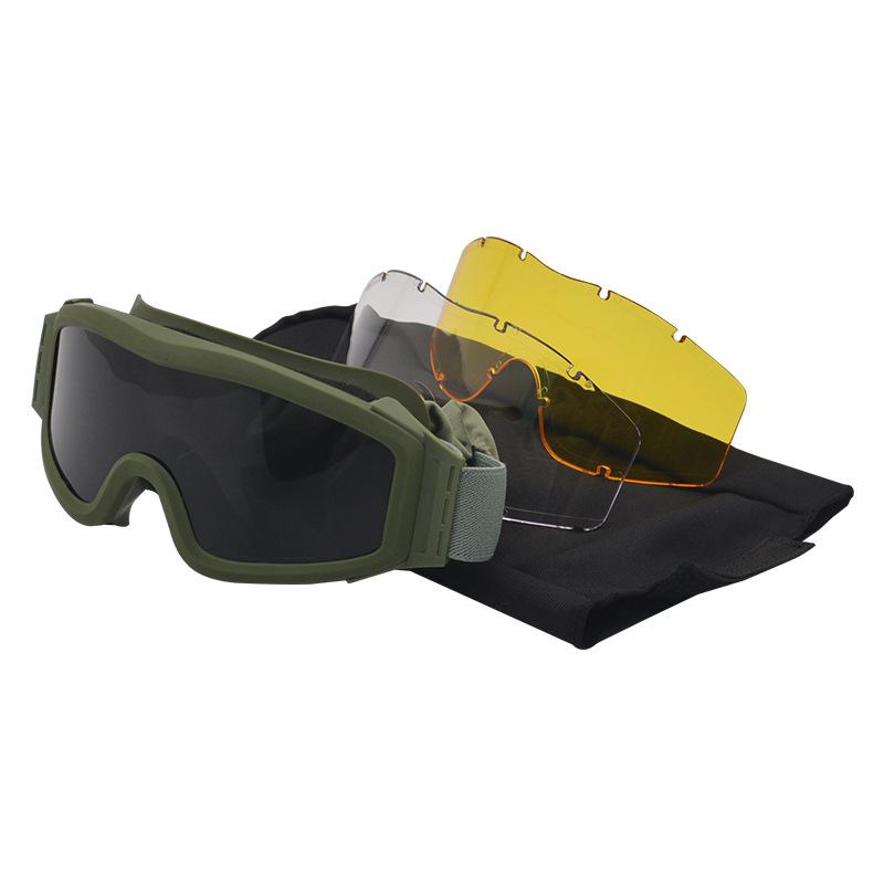 New protective tactical goggles, wind and sand resistant goggles, impact-resistant off-road windproof goggles, motorcycle riding glasses set