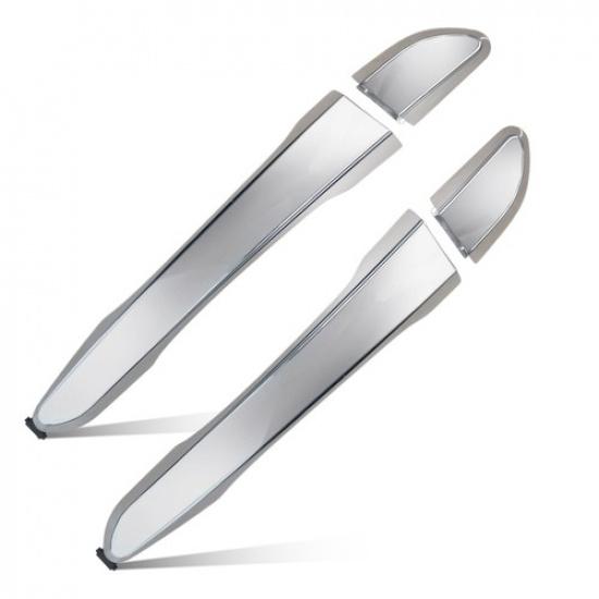 LH Chrome RH Rear Exterior Door Handle For 2016-2018 2017 Hyundai Tucson Base